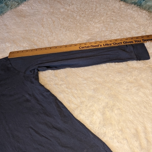 George Men's blue long sleeve t-shirt - Picture 6 of 10